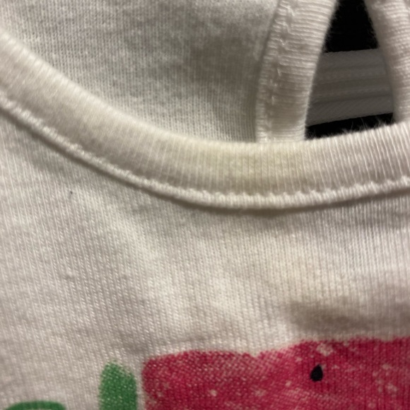 Carter’s Infant Girls Watermelon Bodysuit and Shorts Set, size 6 months. - Picture 4 of 6